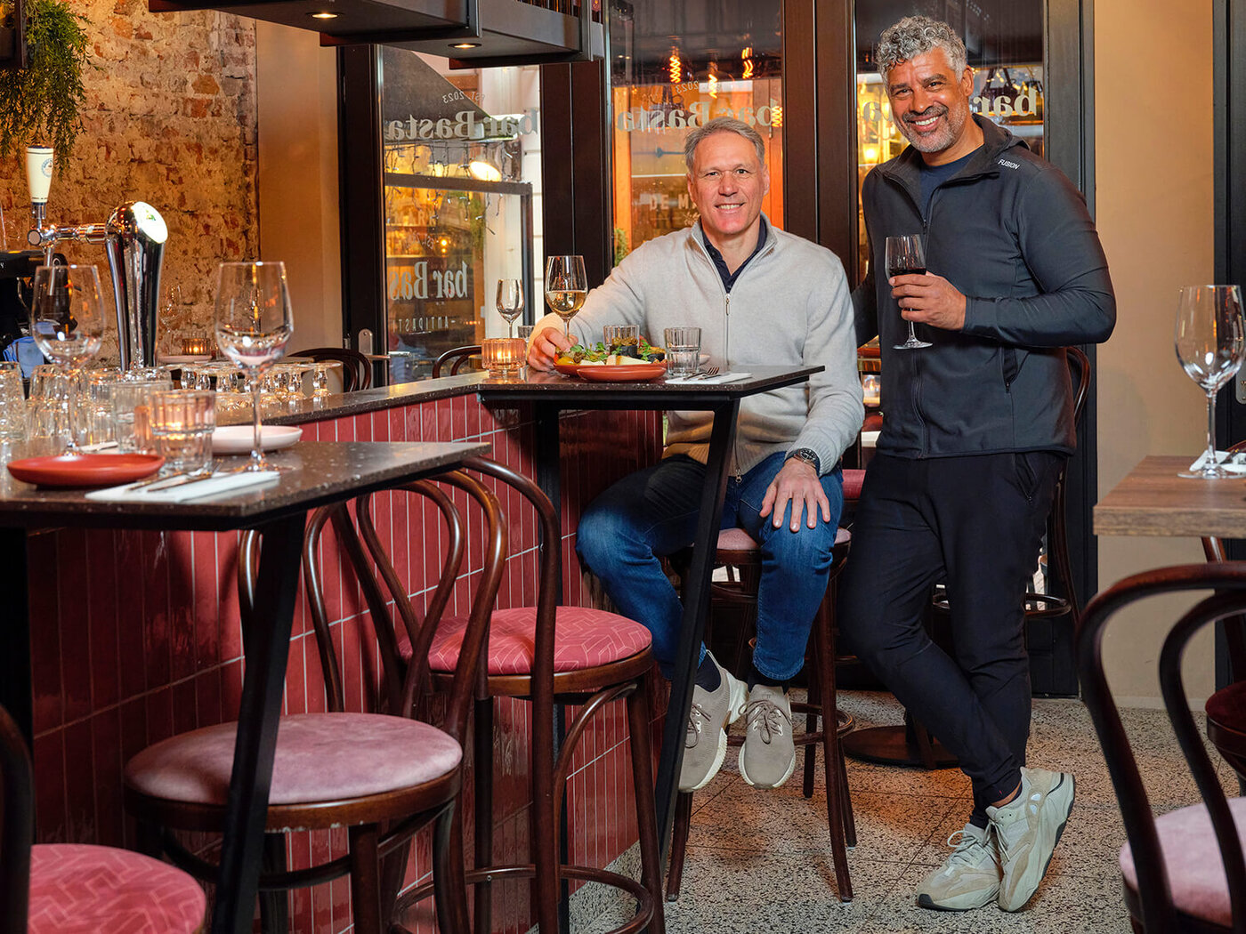 Marco van Basten & Frank Rijkaard