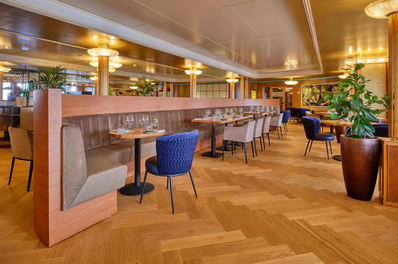 Club Room, SS Rotterdam