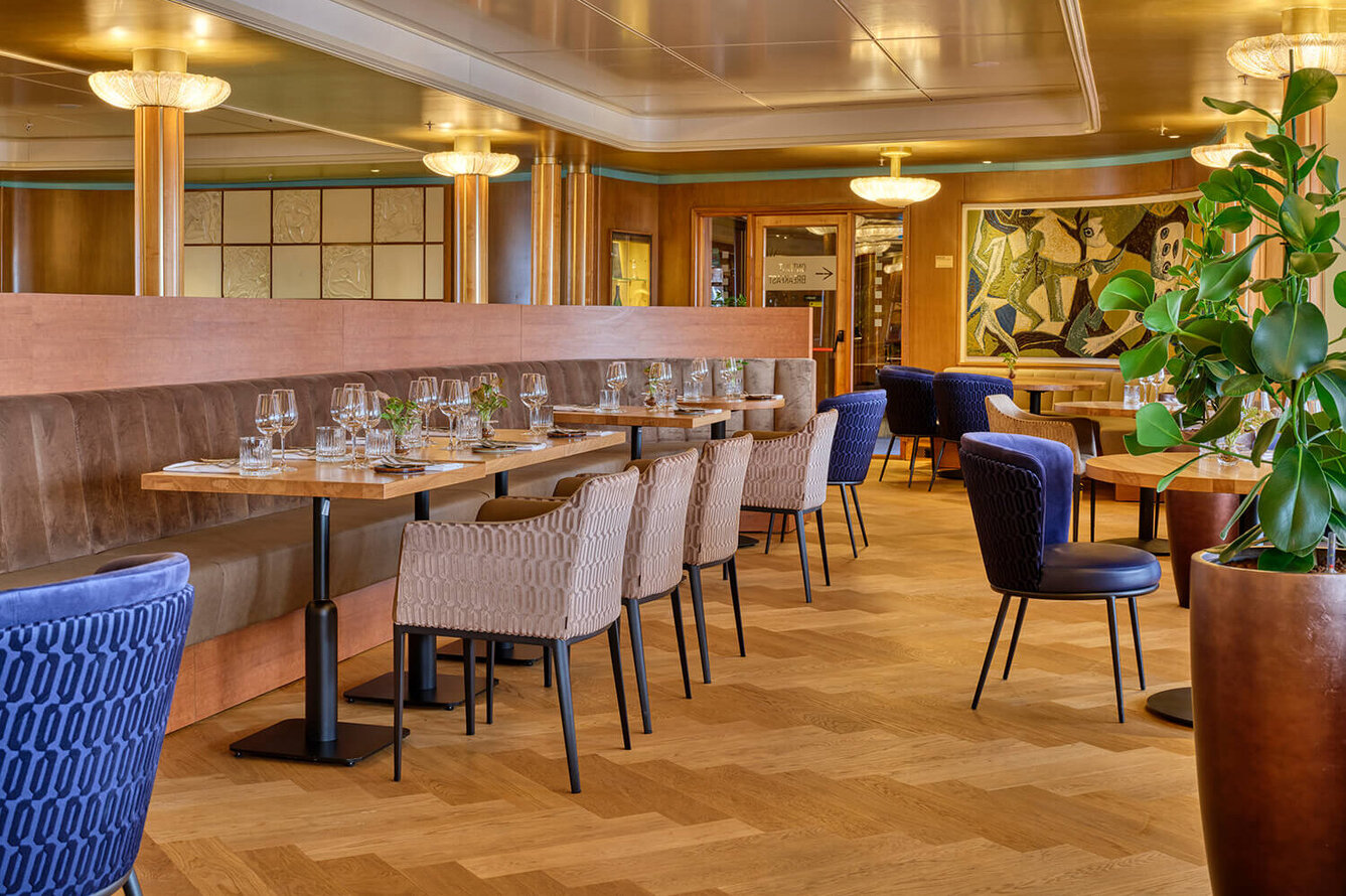 Club Room, SS Rotterdam